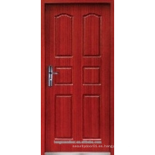 Puerta ignífuga de madera, puerta de fuego, puerta de entrada de fuego